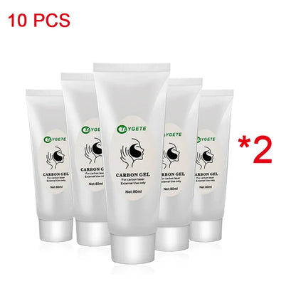 Carbon Cream Black Gel for ND YAG Laser – Skin Peeling, Rejuvenation, Whitening & Deep Cleansing Face Cream