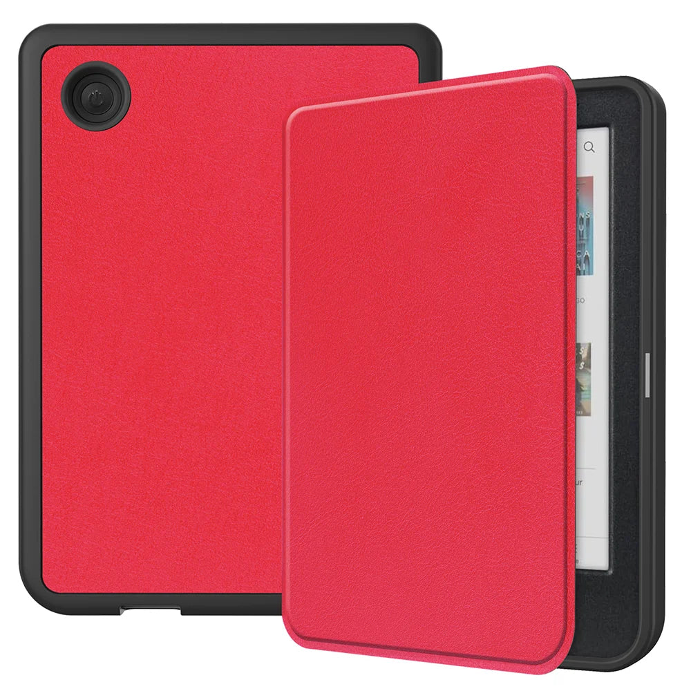 Smart Case for Kobo Clara Colour/BW/2E – Multi-Folding Stand, Magnetic Cover, Soft Back, Auto Sleep/Wake