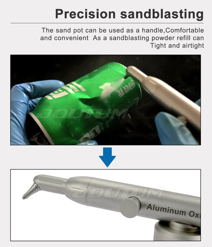 ATMDENT Dental Aluminum Oxide Micro Blaster – Air Abrasion Polisher Sandblasting Gun for Dentistry