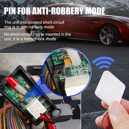CHADWICK M506 Car Immobilizer — 12V Universal Intelligent Anti-Robbery Engine Lock Security System