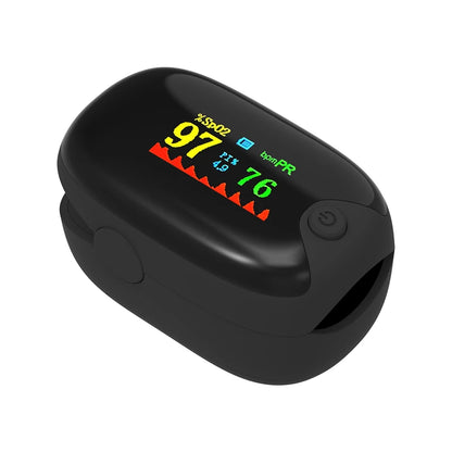 Medical Finger Pulse Oximeter – Oxygen Saturation, Heart Rate Monitor for Adults and Children, Pediatric Health Care Tool