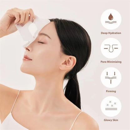 Deep Collagen Overnight Mask – Facial Sheet Mask with Low Molecular Collagen for Firming & Elasticity