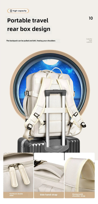 40x30x20 Cabin Backpack — Hand Luggage Laptop Bag for Airplane Travel, School, Men & Women