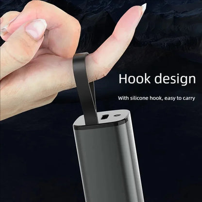 Digital Alcohol Breathalyzer Tester – Rechargeable Breath Alcohol Detector with Digital Display and Lanyard