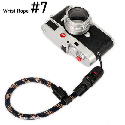 Nylon Rope Sling Quick Release Camera Strap – Wrist & Neck Shoulder Strap for Fujifilm, Sony, Nikon, Canon & Leica Mirrorless Cameras