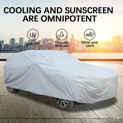 Universal Car Covers – Outdoor Sunscreen with UV Protection, Dustproof, and Scratch-Resistant for Heat Protection