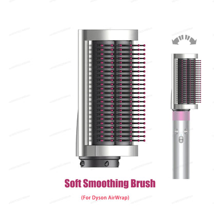 Dyson Airwrap HS01/HS05 Hair Styling Nozzle Brush – 30/40mm Anti-Hair Auto-Curling 360° Rotating Attachment for Dyson Hair Dryer