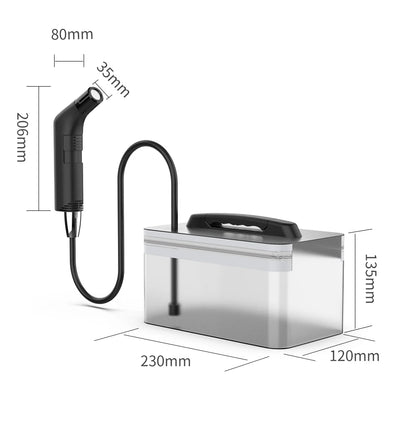Wower Portable Electric Bidet for Personal Hygiene – 2.3L Rechargeable Shattaf Travel & Camping Bidet Shower Sprayer