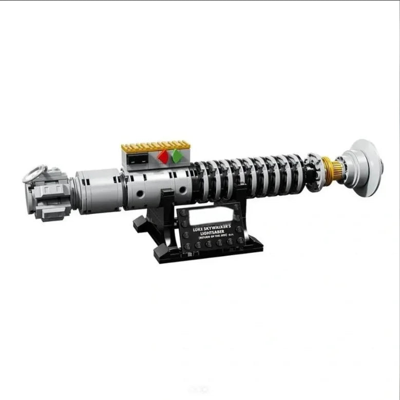 147pcs MOC-40730 Luke Skywalker's Lightsaber Model - Space Wars DIY Building Blocks Set for Kids & Adults, Perfect Gift