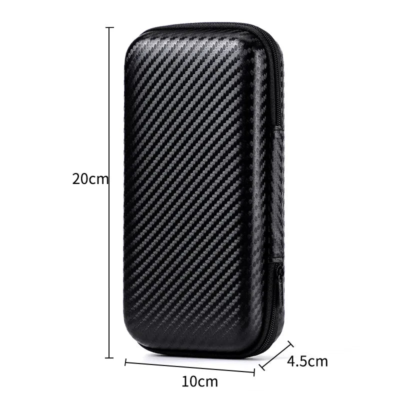Trimui Smart Pro Hard Carrying Case with 9H Tempered Glass Screen Protector – Protective Bag for Handheld Game Console