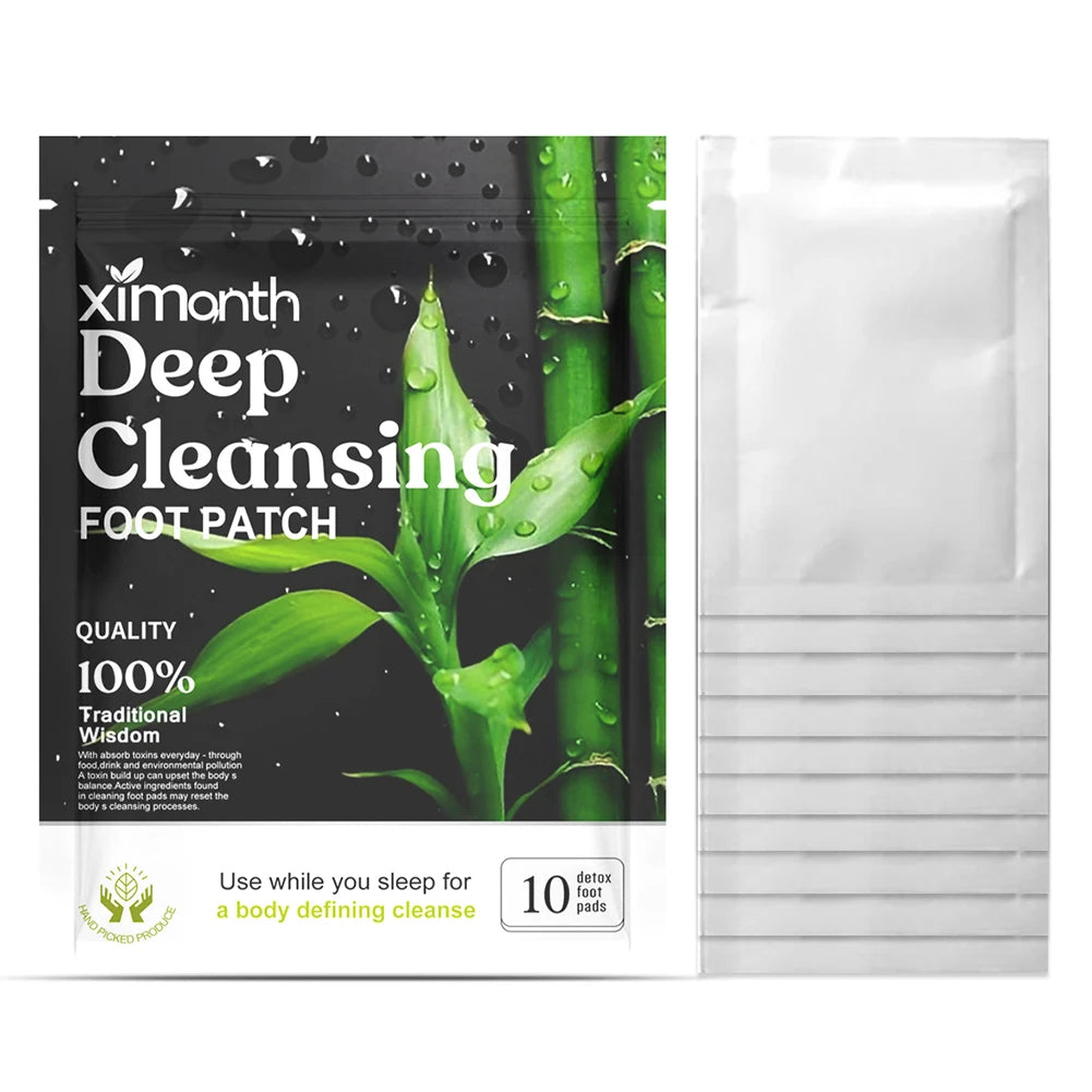 10-200PCS Detox Foot Patches – Herbal Stress Relief & Deep Sleep Aid | Foot Care & Body Detox Stickers