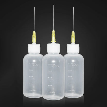 50ML Plastic Alcohol Dispenser Bottle – For Rosin, Solder Flux Paste, PCB Cleaning & Phone Welding Repair Tools