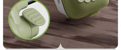 Children's Ride-On Luggage with Brake Wheels – Foldable Trolley Suitcase for Baby, Cabin Carry-On Travel Case