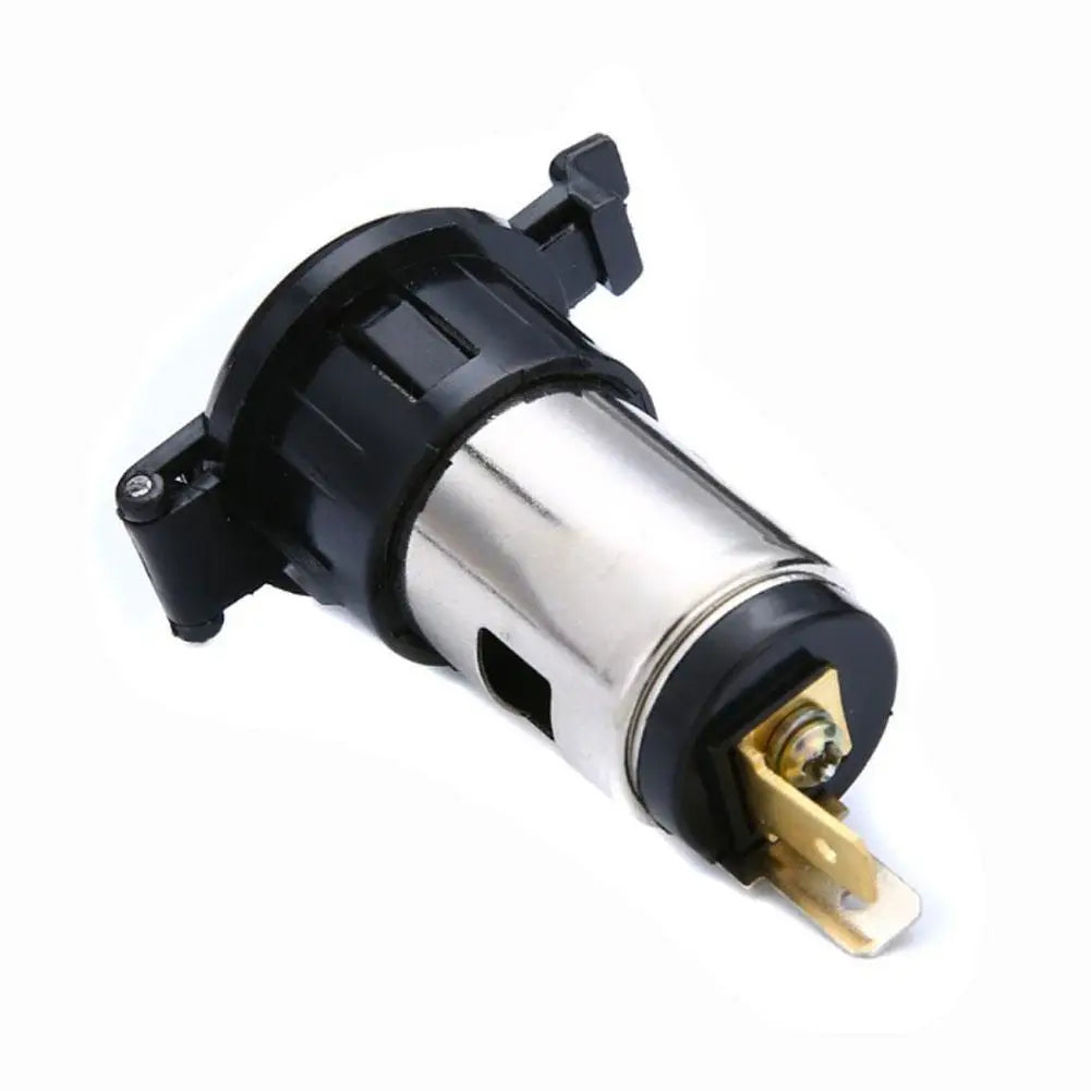 12V Car Cigarette Lighter Charger – Plastic Cover Power Outlet Receptacle Adapter for Car, Marine, ATV & RV
