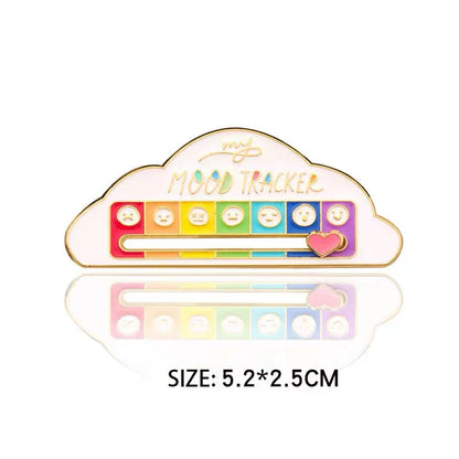 Mood Conversion Energy Brooch – My Social Battery Expression Pin for Men & Women, Clothing Badge