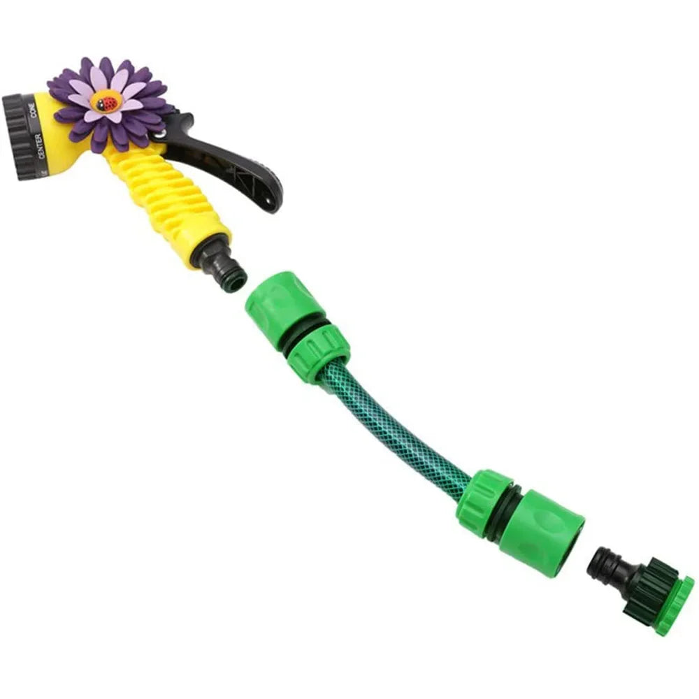 Garden Watering Hose Quick Connector Set – 1/2” ABS Double Male Coupling Adapter for Hose Pipe Extension