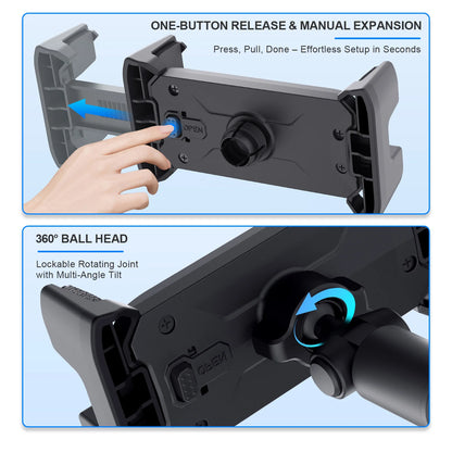 Xnyocn Tripod Floor Tablet Stand — Adjustable Holder for iPad Air, Pro, Mini & 4-13 Inch Tablets