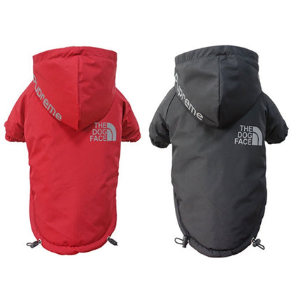 Waterproof Reflective Dog Coat – Warm Fleece Jacket for Small & Medium Dogs, Winter Raincoat for Puppies & Chihuahuas
