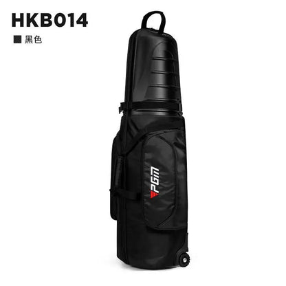 PGM Golf Aviation Bag – Hard Shell Anti-Collision Travel Bag with Roller Skating Belt, Men & Women, HKB014