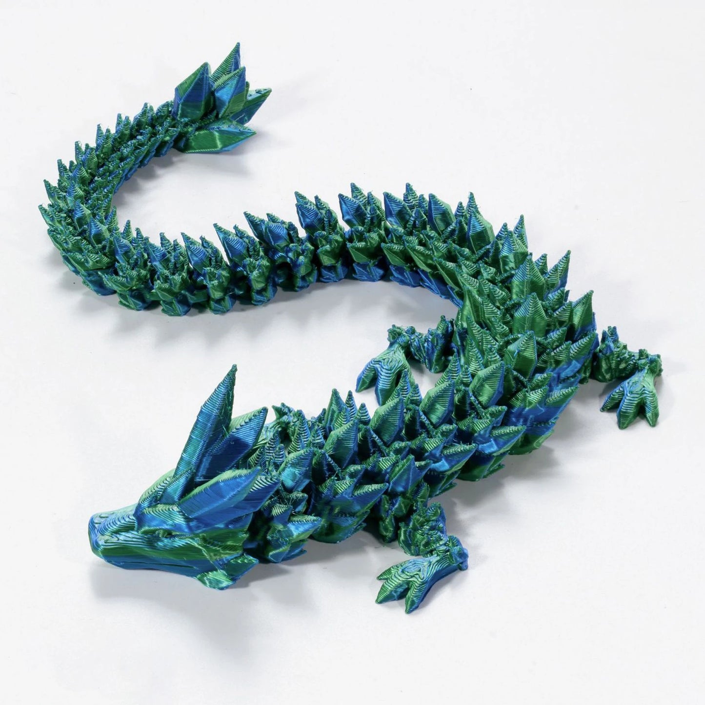 3D Printed Movable Snake Figurine – Realistic Jointed Simulation Ornament for Home & Office, 2025 New Year Craft Gift