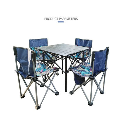 Outdoor Folding Chairs – Metal Camping & Fishing Chairs, Portable Hiking, Picnic, Beach, and Moon Sketching Stools for Tourists