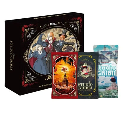 2026 Miyazaki Hayao Series Trading Card Booster Box – Complete Anime Card Set for Kids, Tabletop Hobby & Birthday Gift Collection