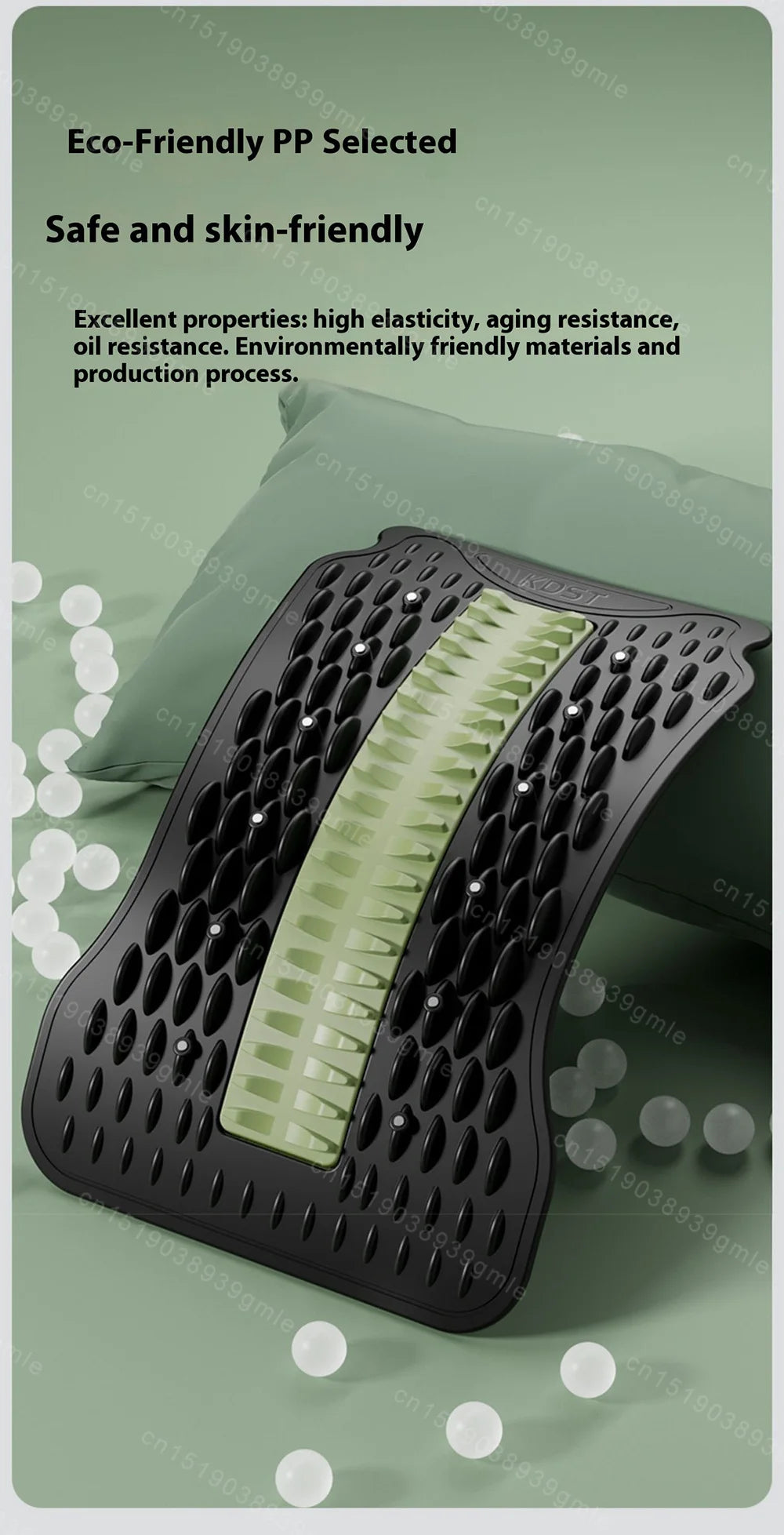 12-Magnet Lumbar Back Stretcher – Vertebrae Relaxer for Humpback Correction, Pain Relief, and Posture Shaping