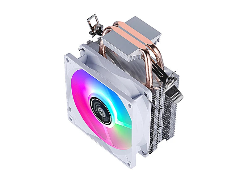 CPU Cooling Fan with Air-Cooled Radiator – Compatible with LGA2011, 115x, 1200, 1700 & AMD