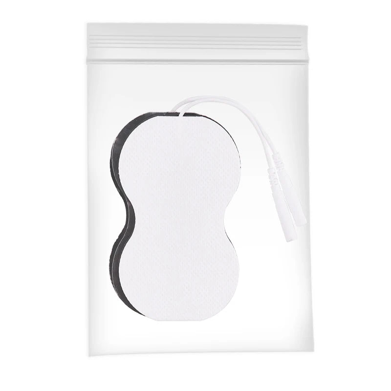 100/50pcs 5x5cm Muscle Stimulator Electrode Pads – Self-Adhesive Non-Woven Replacement for TENS Therapy Machines