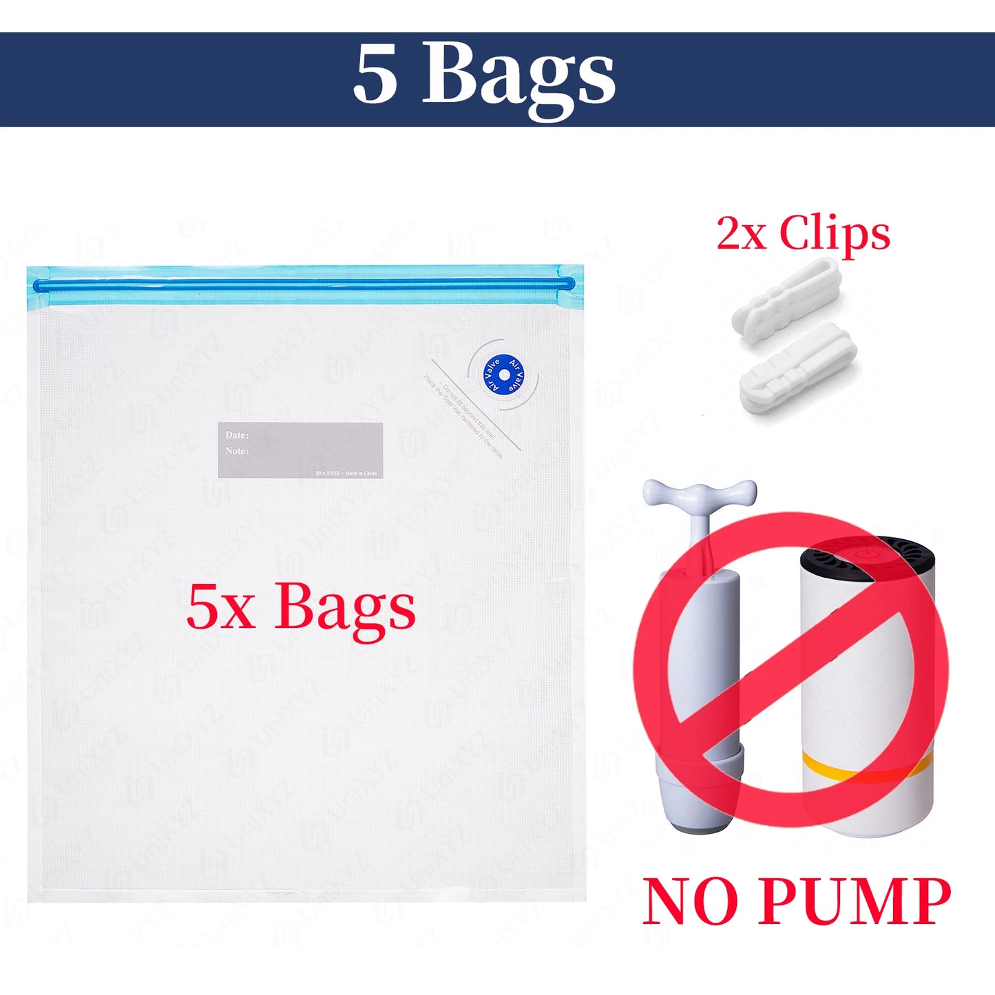 3D Printer Filament Storage Vacuum Bag – Humidity Resistant Sealing Bag for PLA, ABS, PETG Filament Drying