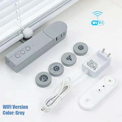 WiFi Smart Motorized Roller Blinds Motor – Tuya Zigbee App Control Automatic Curtain Lifting Drive for Shades & Shutters