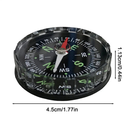 Waterproof Sighting Compass - Multifunctional Navigation Compass for Camping, Hiking, Boating & Outdoor Survival
