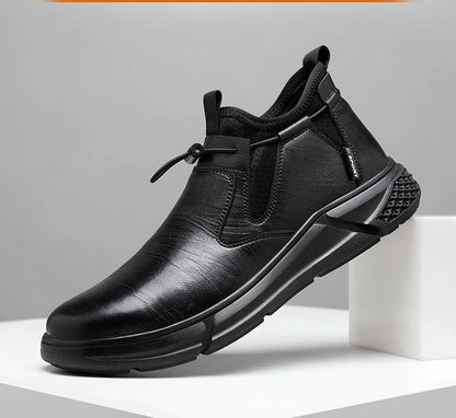 Fashion Safety Shoes for Men – Steel Toe Work Boots, Indestructible Puncture-Proof Protective Footwear