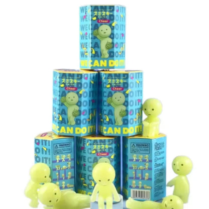 Noctilucent Green Mystery Doll Figures - Blind Box Surprise Collectible Desktop Decoration Toy