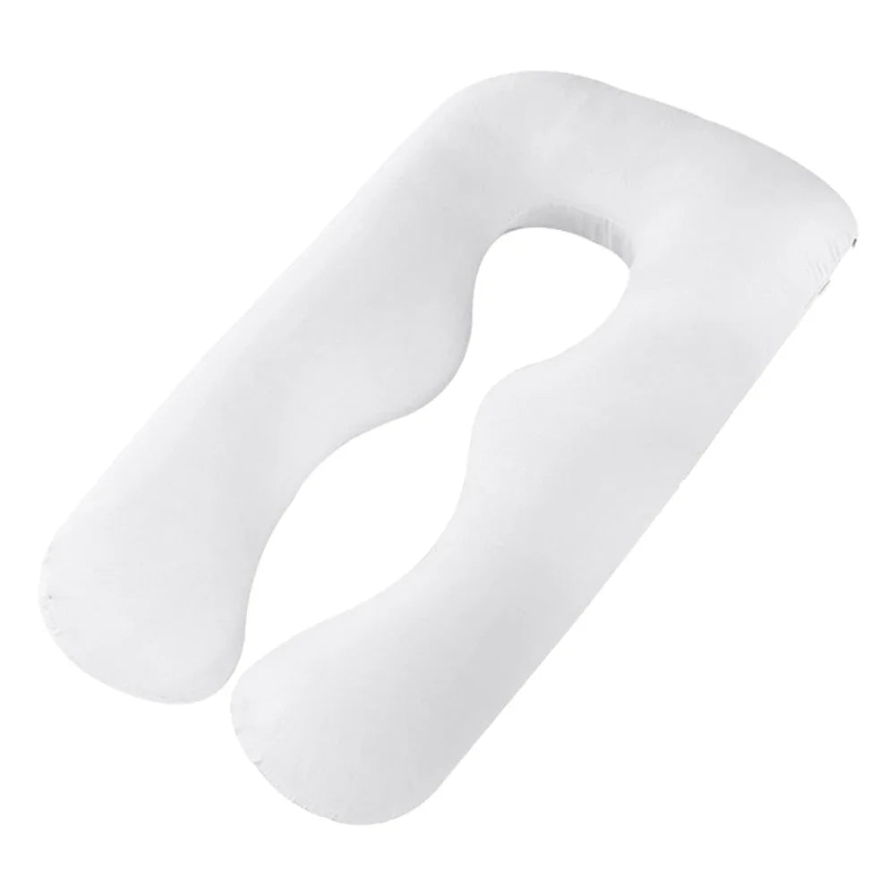 Pure Cotton U-Shaped Maternity Pillow Case – Pregnancy Pillow Cover for Women