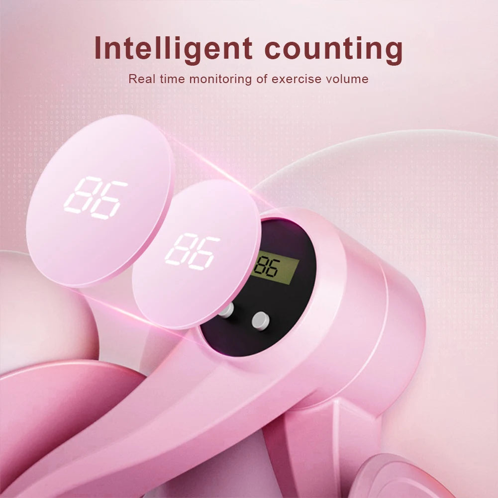 Pelvic Floor Muscle Trainer with Counter – Kegel Exerciser for Hip, Butt, Arm & Leg/Inner Thigh Exercise Equipment
