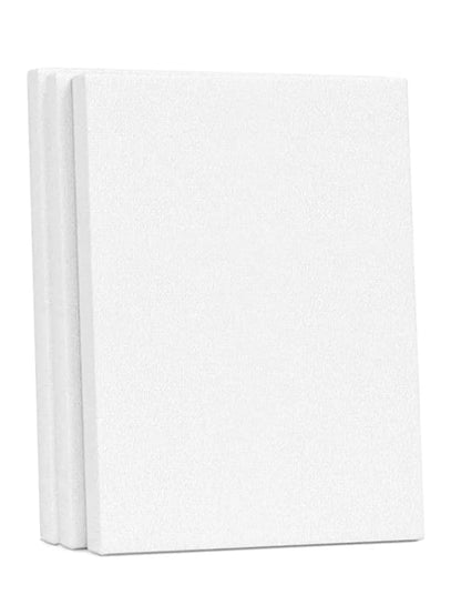 8x10" Cotton Artist Canvas Board – Primed White Painting Canvas for Acrylic Pouring & Oil Paint