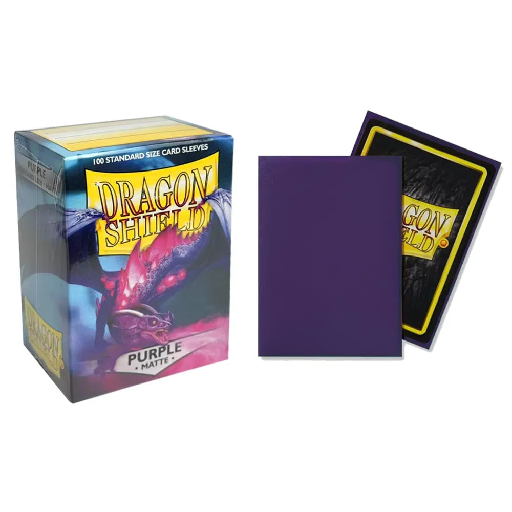 100-Pack 66×91mm Matte Card Sleeves - Trading Card Protectors for PTCG & Collectible Cards