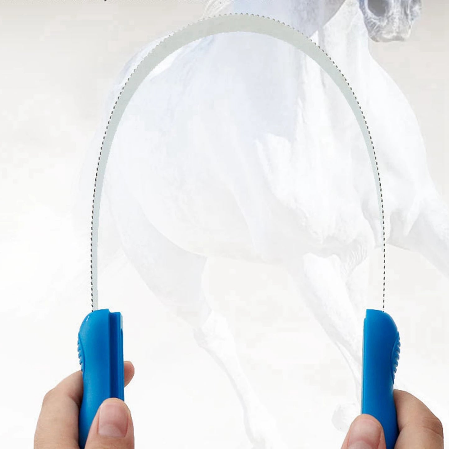Horse Grooming Curry Comb - Non Slip Equestrian Brush & Sweat Scraper For Horses, Cattle and Dogs