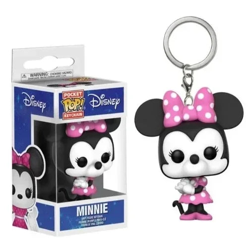 Funko Pocket Pop Keychains 22 Styles – Mickey, Minnie, Donald, Stitch, Angel, Elvis, Lilo & Scrump Vinyl Figure Toys