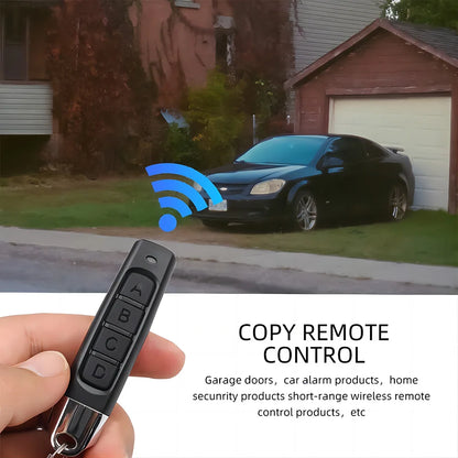 433MHz RF Remote Control Cloner - Garage Gate & Door Opener Key Duplicator