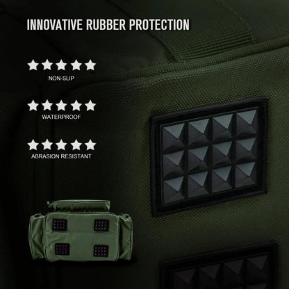 Goture Fishing Tackle Shoulder Bag – 38x23x19cm High Capacity 600D Oxford Cloth Outdoor Cycling & Camping Backpack