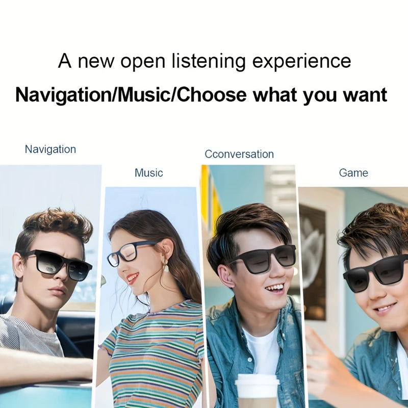 Xiaomi Smart Glasses Sunglasses — Bluetooth 5.3 Wireless with Call, Music, Voice Assistant, Navigation, Waterproof & Anti-UV