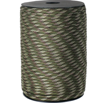 100M 550 Military Standard Paracord Rope – 9 Core 4mm Outdoor Survival, Parachute Cord for Tent, Umbrella, Lanyard Strap