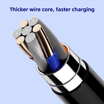 3PCS 100W USB-C to USB-C Fast Charging & Data Cable for Samsung Galaxy S22 S23 S24 S25, Note & A Series