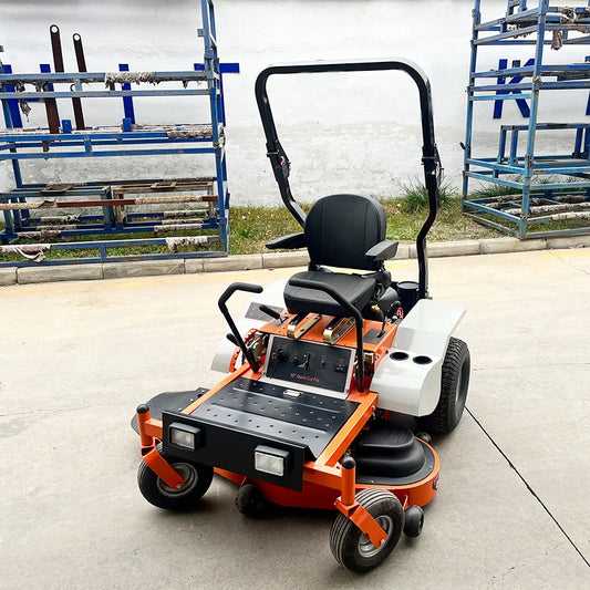 Customized 4-Stroke Remote Control All-Terrain Lawn Mower, Multifunctional Tracked Grass Cutting Machine