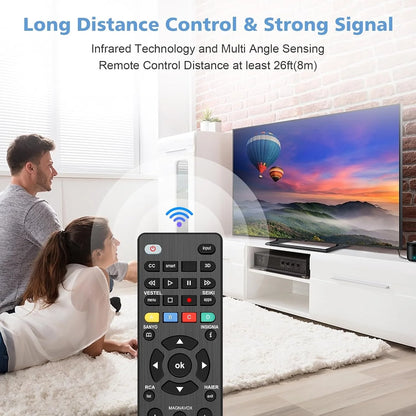 Universal G006 TV Remote Control - Replacement Remote for LG & Multiple TV Brands