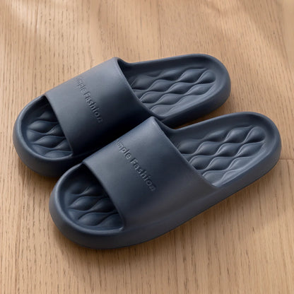 Men’s Summer Cloud Slippers – Soft Non-Slip Sole Sandals for Home, Beach, Indoor & Outdoor Casual Wear