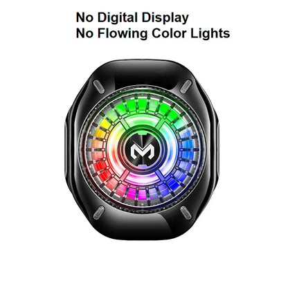 MEMO CX10 Semiconductor Phone Cooler – RGB Magnetic Clip-On Ice-Freezing Phone Cooling Fan for Gaming & Live Streaming Performance Boost
