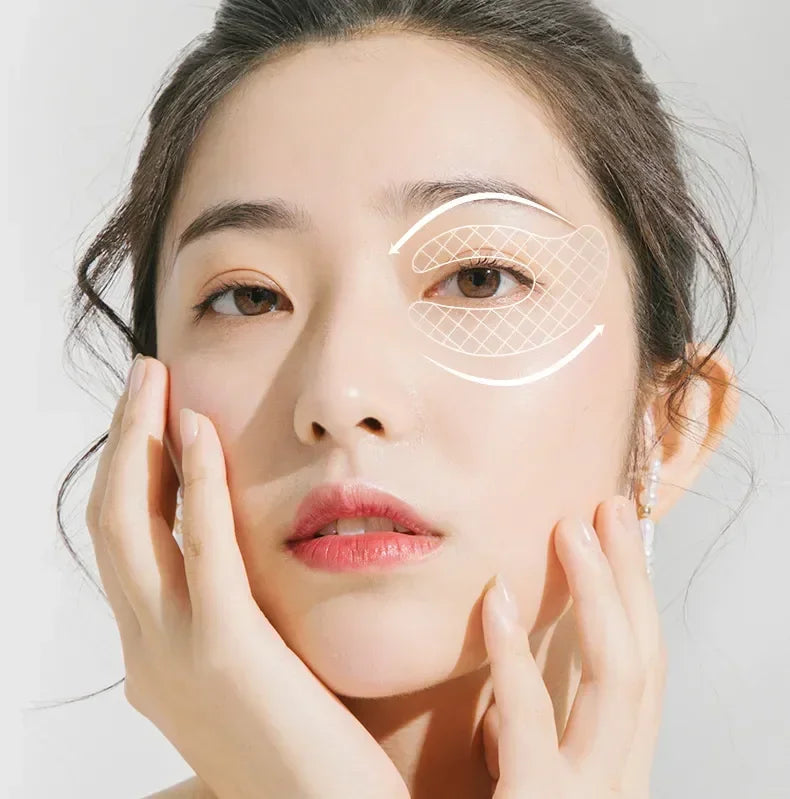 Collagen Eye Mask – Wrinkle Removal, Firming & Moisturizing Patches with Hyaluronic Acid for Smooth Eye Skin